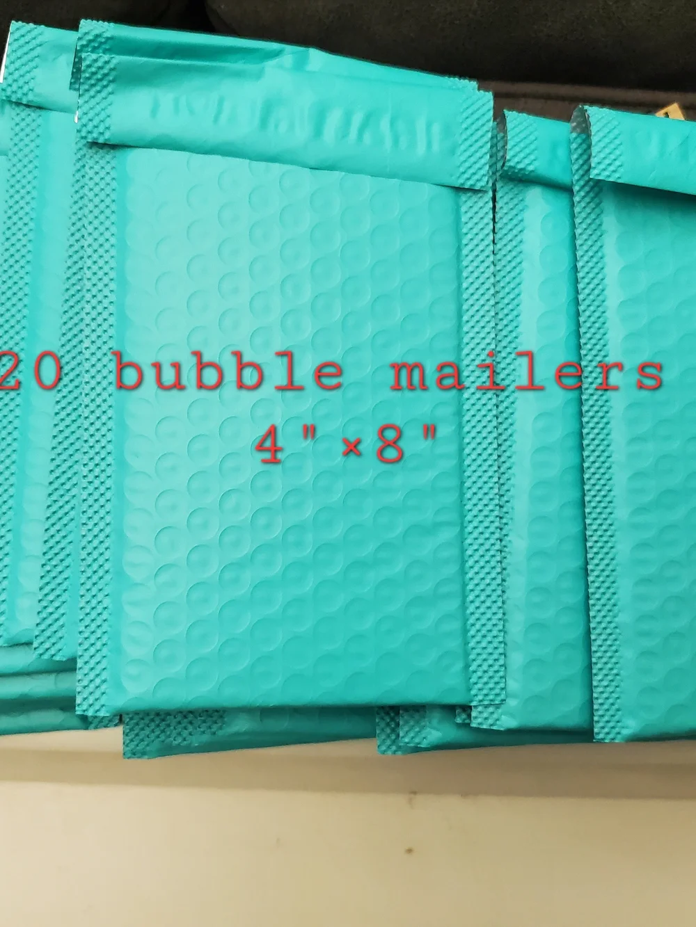 Turquoise Bubble Mailers - Pack of 20